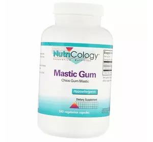 Мастикова Смола, Mastic Gum, Nutricology  240вегкапс (72373007)