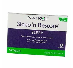 Комплекс для сна, Sleep 'n Restore, Natrol  20таб (72358007)