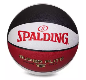 Мяч баскетбольный Super Flite 76929Y Spalding  №7 Бело-красный (57484034)