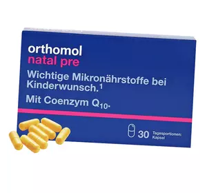 Витамины для беременных, Natal Pre, Orthomol  30капс (36605025)