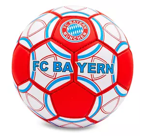 Мяч футбольный Bayern Munchen FB-0047-153 Ballonstar  №5 Бело-красный (57566085)