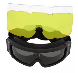 Защитные очки-маска JY-027-2 Sposune   Черный (60559052)