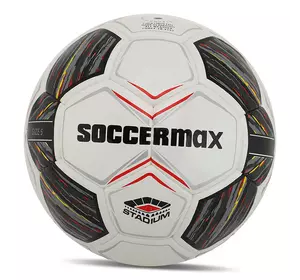 Мяч футбольный FB-4193 Soccermax  №5 Бело-красный (57569014)
