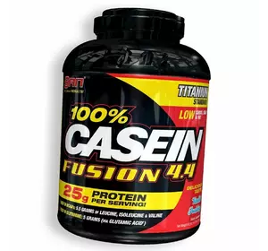 Казеиновый Протеин, 100% Casein Fusion, San  1982г Ванильный пудинг (29091004)