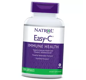 Витамин С с Биофлавоноидами, Easy-C Immune Health Caps, Natrol  120капс (36358061)