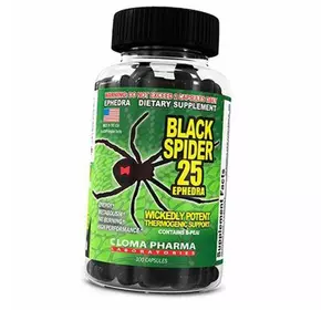 Жиросжигатель ЭКА, Комплекс для снижения веса, Black Spider, Cloma Pharma  100капс (02081002)