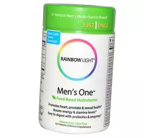 Витамины для мужчин, Men's One, Rainbow Light  30таб (36316003)
