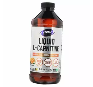 Жидкий Карнитин для похудения, Carnitine Liquid 1000, Now Foods  473мл Цитрус (02128013)