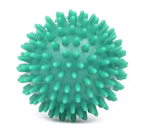 Массажный мяч с шипами Sonic Ball PJ-10 7Sports   8см Зеленый (33585003)