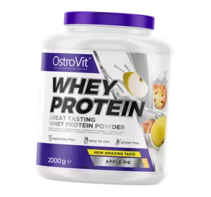 Сывороточный протеин, Whey Protein, Ostrovit  2000г Яблочный пирог (29250009)