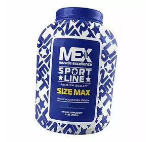 Гейнер, Size Max, Mex Nutrition  2720г Клубника (30114002)