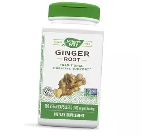 Экстракт корня имбиря, Ginger, Nature's Way  180капс (71344008)