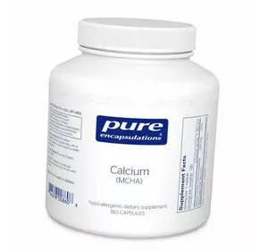 Гидроксиапатит Кальция, Calcium MCHA, Pure Encapsulations  180капс (36361049)