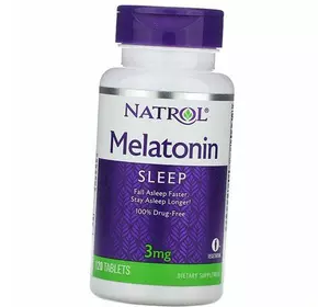 Мелатонин, Melatonin 3, Natrol  120таб (72358004)