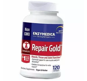 Ферменты для мышц, суставов, тканей, Repair Gold, Enzymedica  120капс (72466005)
