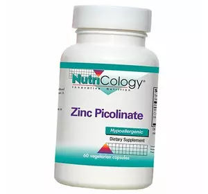 Цинк Пиколинат, Zinc Picolinate, Nutricology  60вегкапс (36373008)