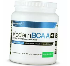 BCAA с Электролитами, Modern BCAA Plus Powder, USP Labs  535г Синяя малина (28133001)