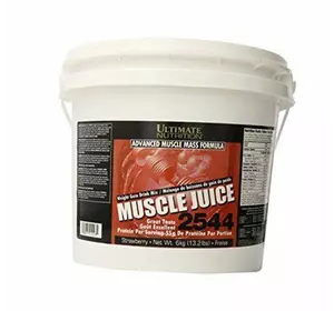 Гейнер, Muscle Juice 2544, Ultimate Nutrition  6000г Клубника (30090002)