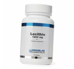 Лецитин из подсолнечника, Lecithin 1200, Douglas Laboratories  100гелкапс (72414015)