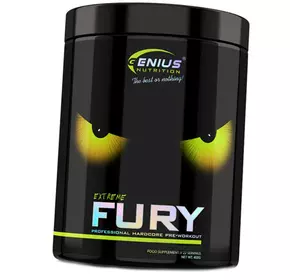 Предтренировочный комплекс, Fury Extreme, Genius Nutrition  400г Яблоко (11562002)
