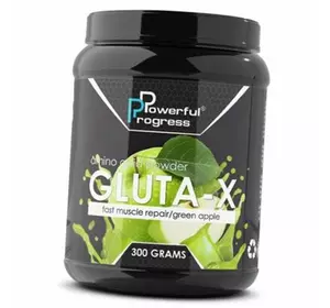 Аминокислота Глютамин, Gluta-X, Powerful Progress  300г Зеленое яблоко (32401001)