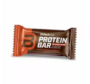 Протеиновый батончик, Protein Bar, BioTech (USA)  35г Соленая карамель (14084013)