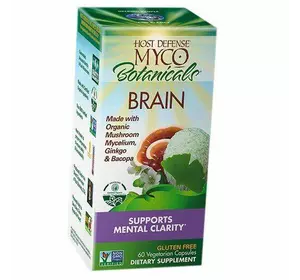 Комплекс для работы мозга, MycoBotanicals Brain, Fungi Perfecti  60вегкапс (71441002)