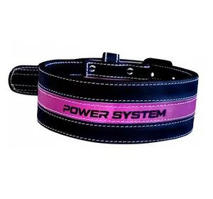 Пояс для тяжелой атлетики женский Girl Power PS-3870 Power System  S Черно-розовый (34227022)