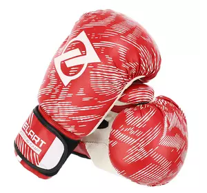 Перчатки боксерские MA-5018 Zelart  10oz Красный (37429451)