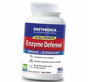 Ферментная Защита сверхсильного действия для иммунитета, Enzyme Defense Extra Strength, Enzymedica  90капс (72466006)