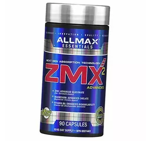 ЗМА, Магний Цинк В6, ZMX, Allmax Nutrition  90капс (08134005)