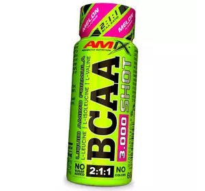 Жидкие BCAA для роста мышц, BCAA Shot 3000, Amix Nutrition  60мл Дыня (28134005)