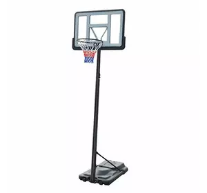 Стойка баскетбольная мобильная со щитом Adult S021A FDSO   Черный (57508164)