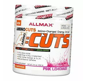 Жиросжигатель с Аминокислотами, Aminocuts, Allmax Nutrition  210г Розовый лимонад (02134013)