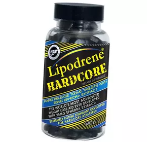 Термогенный Жиросжигатель, Lipodrene Hardcore, Hi-Tech Pharmaceuticals  90таб (02169004)