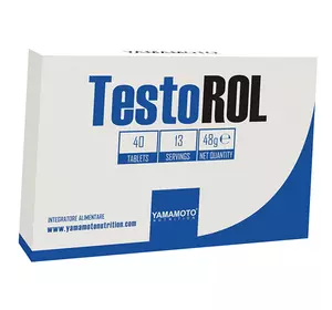 Тестостероновый бустер для мужчин, TestoROL, Yamamoto Nutrition  40таб (08599001)