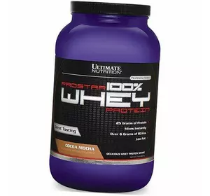 Сывороточный протеин, ProStar Whey, Ultimate Nutrition  908г Какао-мокка (29090004)