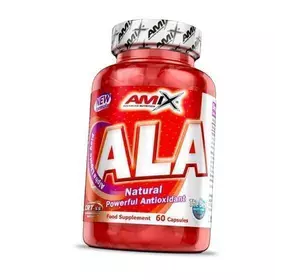Альфа Липоевая кислота, ALA, Amix Nutrition  60капс (70135001)