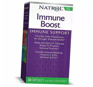 Поддержка иммунитета с Эпикором, Immune Boost, Natrol  30капс (72358027)