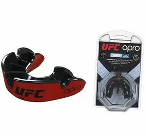 Капа Junior Silver UFC Opro   Красно-черный (37362019)