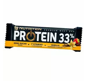 Протеиновый батончик, Protein 33%, Go On  50г Ваниль-малина (14398001)