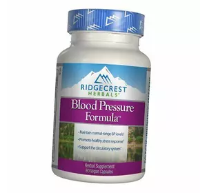 Комплекс для нормализации кровяного давления, Blood Pressure Formula, Ridgecrest Herbals  60вегкапс (71390005)