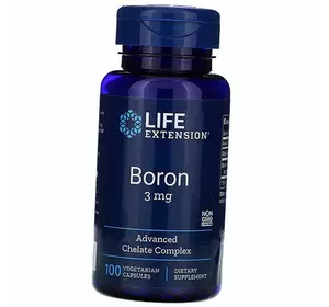 Бор, Boron 3, Life Extension  100вегкапс (36346052)