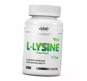 Л Лизин, L-Lysine, VP laboratory  90каплет (27099007)