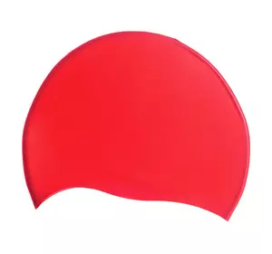Шапочка для плавания PL-1865 No branding   Красный (60429082)