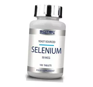 Селен, Selenium, Scitec Essentials  100таб (36170019)