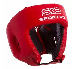Шлем боксерский открытый OD1 Sportko  L Красный (37451032)
