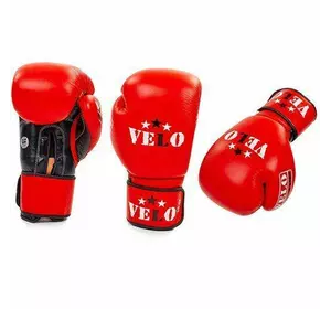Перчатки боксерские Aiba 2080 Velo  12oz Красный (37241024)