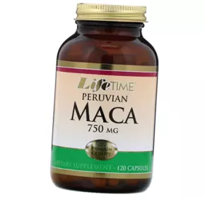 Экстракт Мака, Peruvian Maca, LifeTime Vitamins  120капс (71502001)
