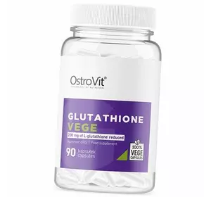 Глутатион Восстановленный, Glutathione VEGE, Ostrovit  90вегкапс (70250005)